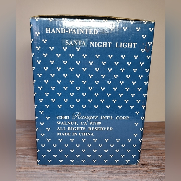 Ranger Int'l Santa Claus Christmas Corded Night Light 2002 Retired US Plug VTG - Picture 10 of 12